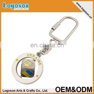 Hot New Products High Quality Leather Metal Carabiner Keychain thumbnail-5