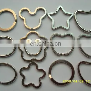 Free Sample Iron Material Split Ring Shenzhen Key Ring thumbnail-2
