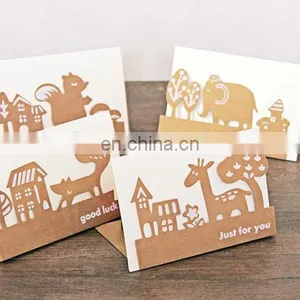 Cheap Fashion Animal Bulk Greeting Cards Thanks You Teachers Day Greeting Card thumbnail-3