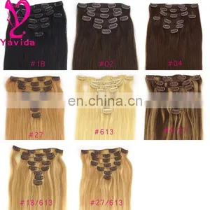 Bridal Hair Accessories Hot Selling Brazilian Clip In Hair Extension thumbnail-1