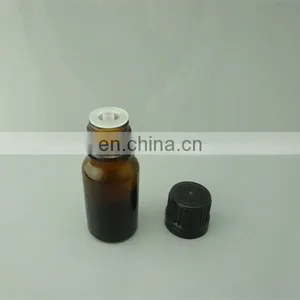 5ml Amber Glass Essential Oil Bottles With Counter Drop Oil Dropper and Black Cap thumbnail-1