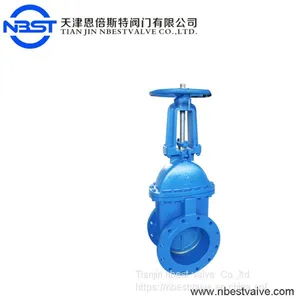 Cast Iron 3 Inch Electric Gate Valve Pn16 DN100 ANSI Din Flanged Type thumbnail-1