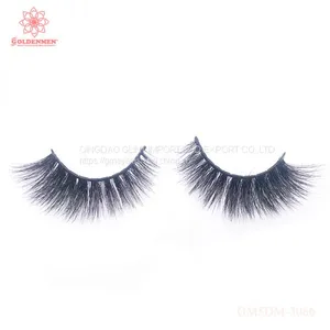 Black/Brown Color and Synthetic Hair Material 5D Faux Mink Eyelashes thumbnail-5