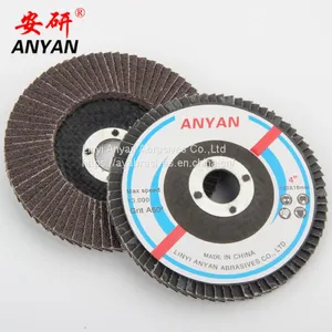 Sharpness T27 Calcined Alumina Flap Wheel for Stainless Steel Polishing thumbnail-3