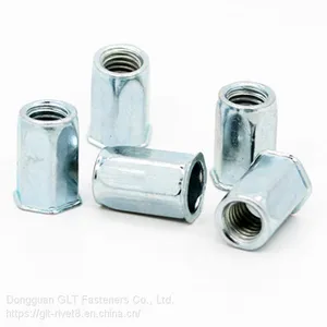 Pop Rivet Nut m6 Hex Flat Head Rivet Nut thumbnail-3