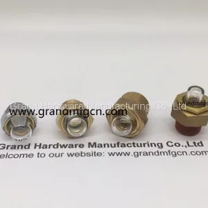 MNPT Brass Oil Sight Glass for Gearbox,speed Reducer,compressors,cooling System thumbnail-4
