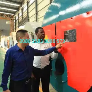 Small Dual Fuel Industrial Horizontal 2 Ton Oil Gas Fire Tube Steam Boiler For Small & Medium Laundry thumbnail-3