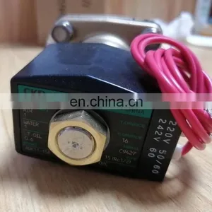 Brass Ball Water Solenoid Valve DC24V ADK11-15A thumbnail-1