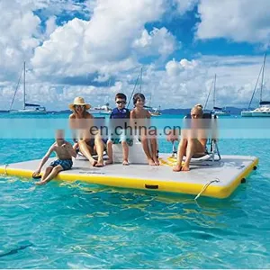 Customized Inflatable Floating Dock for Sale thumbnail-1