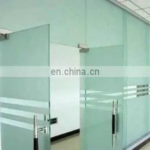 Customized Interior Frosted Glass Hinge Swing Door thumbnail-2
