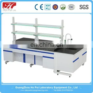 School Science Lab Equipment Epoxy Resin Top Lab Bench Table thumbnail-3