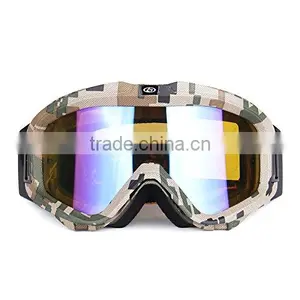 Snowmobile Snowboard Skate Bikeboard Ski Goggles With Wide Vision Anti-fog UV Cut Snow Multicolor Professional Mountain Climbing thumbnail-1