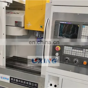 Low Cost VMC550 High Precision Small 3/4 Axis Vertical Cnc Mill Milling Machine Machining Center thumbnail-4
