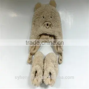 2016 Fashion Hot Style Hairy Baby Hat Baby Shoes thumbnail-2