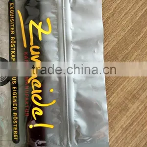 Laminated Plastic Custom Printed Metalized Stand up Coffee Pouch With Zipper thumbnail-5