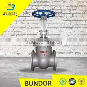 Dn250 Flanged Gate Valve Cad Drawings Dimensions thumbnail-6