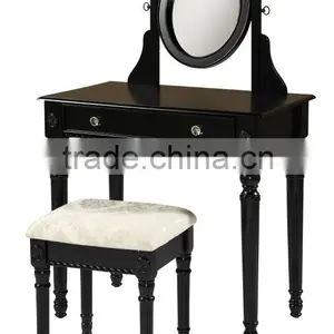 Dressing Table & Stool With Mirror thumbnail-4
