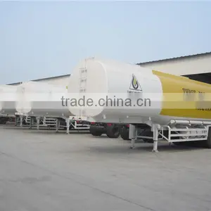 3 Axles Oil Tanker Semi Trailer thumbnail-1