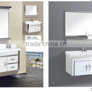 Stainless Steel Bathroom Vanity thumbnail-1