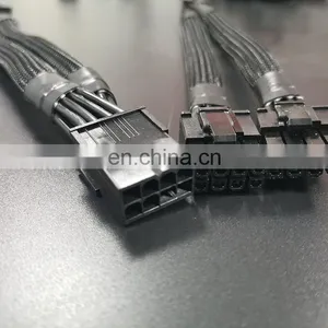 2022 Server Power Breakout Converter Board With 12 Pieces 6 Pin to 6+2 8 Pin Male PCI E PCIe PCI-E GPU Cable for 1200W PSU thumbnail-2