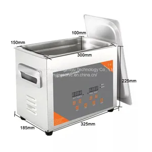 FanYingSonic 4L 180W Ultrasonic Cleaner With Heater Timer Wash Watches Glasses Makeup Brush Jewelry Ring Ultrasound Sonic thumbnail-1