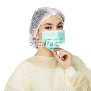Morntrip Non Woven Polypropylene Protection Waterproof Disposable Isolation Gown thumbnail-3