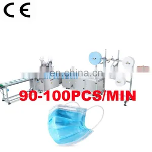 High Quality Flow Pack Face Mask Packing Machine Disposable/ Disposable Medical Mask Packing Machine thumbnail-3
