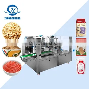 Automatic Packing Flour Cookie Nut Salt Oil Dry Fruits Chips Tomato Paste Yogurt Candy Small Packaging Machine thumbnail-1