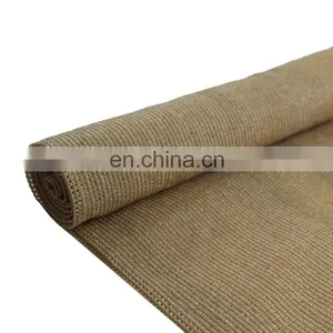 HDPE Beige 95% Shading Rate Sun Shade Net Mesh Cloth Fabric for Agricultural Carport Greenhouse thumbnail-2