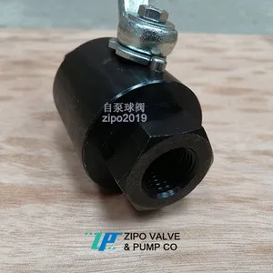 Forged Steel Q11F-3000psi NPT Thread Floating Ball Valve thumbnail-2