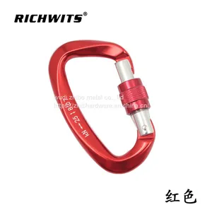 7075 Aluminum Alloy Carabiner 25KN Rock Climbing Buckle thumbnail-3