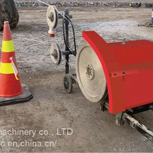 HUALONG Machinery Quarry Diamond Wire Saw Stone Mining Machine Block Squaring Cutting Machine Rock Driller for Marble thumbnail-5