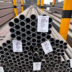Carbon Welded Steel Pipe 4.5mm 4.75mm Erw Weld Black Steel Pipe Chinese Manufacture Company thumbnail-2