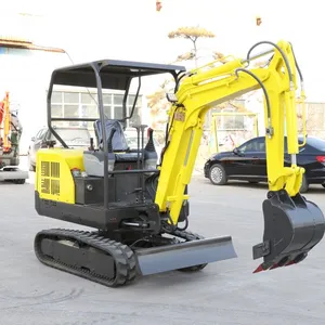 Building Construction New Model 2.3 Ton Mini Track Type Crawler Excavator Powerful Diesel Engine Mini Excavator thumbnail-3
