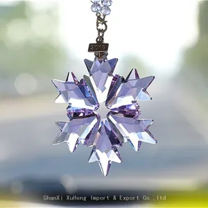 K9 Crystal Hanging Ornament Personalized Engraved Car Decor Crystal Glass Pendant thumbnail-1