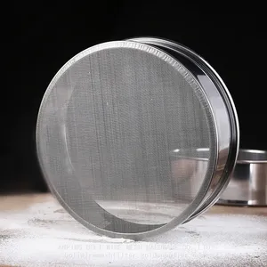 304 Stainless Steel Mesh Discs, Round Shape, 0.5mm Aperture, 1.2mm Wire Diameter, Plain Weave Filter thumbnail-3