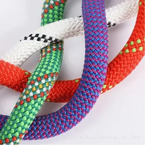 Wear and Corrosion Resistance Outdoor Sports Construction Climbing Static Polyester Safety Rope thumbnail-1