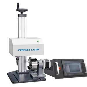 Aluminum Steel Metal Non-metal and Plastic Nameplate SLCD Control Rotary Dot Pneumatic Peen Engraving Machine thumbnail-1