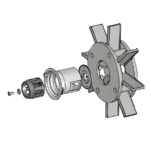 High Performance Shot Blasting Machine Accessories Appropriative Shot Blasting Turbine Used in Shot Blasting Machines thumbnail-5