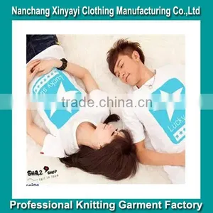 2015 Summer Fashion New Design Students Sweethearts Outfit Pentagram Render Unlined Upper Garment Printing Short Sleeve t Shirt thumbnail-1