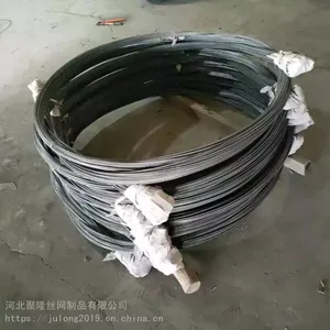 Hot Sale of Galvanized Bailing Bale Tie Iron Binding Steel Wires Single Loop or Double Loop Ties Available thumbnail-5