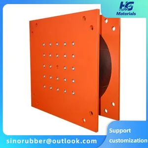 HG004 Bridge Circular PTFE Plate Rubber Bearing, Rectangular National Standard Grid Bearing, Shock-absorbing Pad thumbnail-4