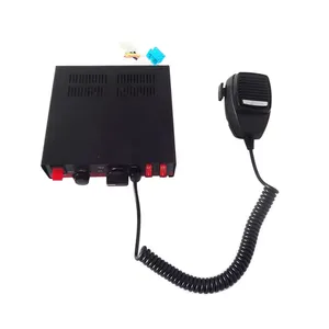 100w Siren 7 Tones Electronic Siren Emergency Handhold Microphone Light Control Switches Warning Siren Amplifier thumbnail-2