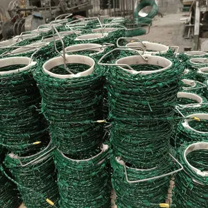 High-Safety Hot Sale Barbed Wire Razor Barbed Wire Galvanized Barbed Wire thumbnail-2