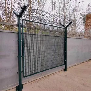 Anti-climbing Isolation Nets for Airports, Protective Nets for Rivers and Reservoirs, U-shield Quality-guaranteed Thickened Y-shaped Column Guardrails thumbnail-1