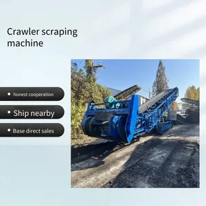 500-ton Mobile Walking Type Reclaimer, Sand and Gravel Crawler Type Material Taking Machine, Automatic Stacking Slag Scraper thumbnail-5