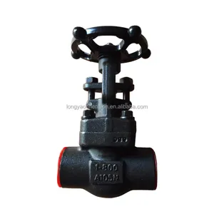 Hot Sell API 602 A105 Carbon Steel Outside Stem Gate Valve Dn50 Class 800 Flange Model J61H CHX Low Temperature Water thumbnail-1