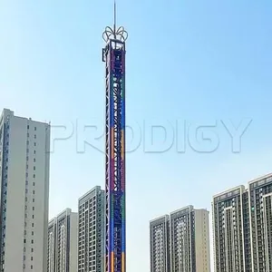 38m Spinning Drop Tower Ride thumbnail-5