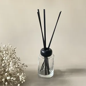 Customized Empty Diffuser Bottle Glass Bottle Luxury Diffuser Bottle 50ml 100ml 150ml Fragrance Stick AromaHome Scents Glass thumbnail-3