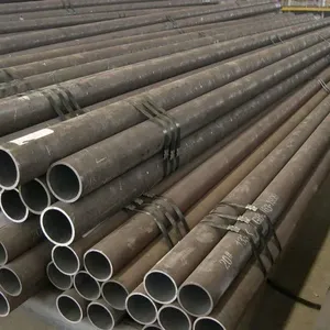ERW Welded Carbon Steel Pipe Q235B 3mm Wall Thickness DN80 Black Finish thumbnail-4